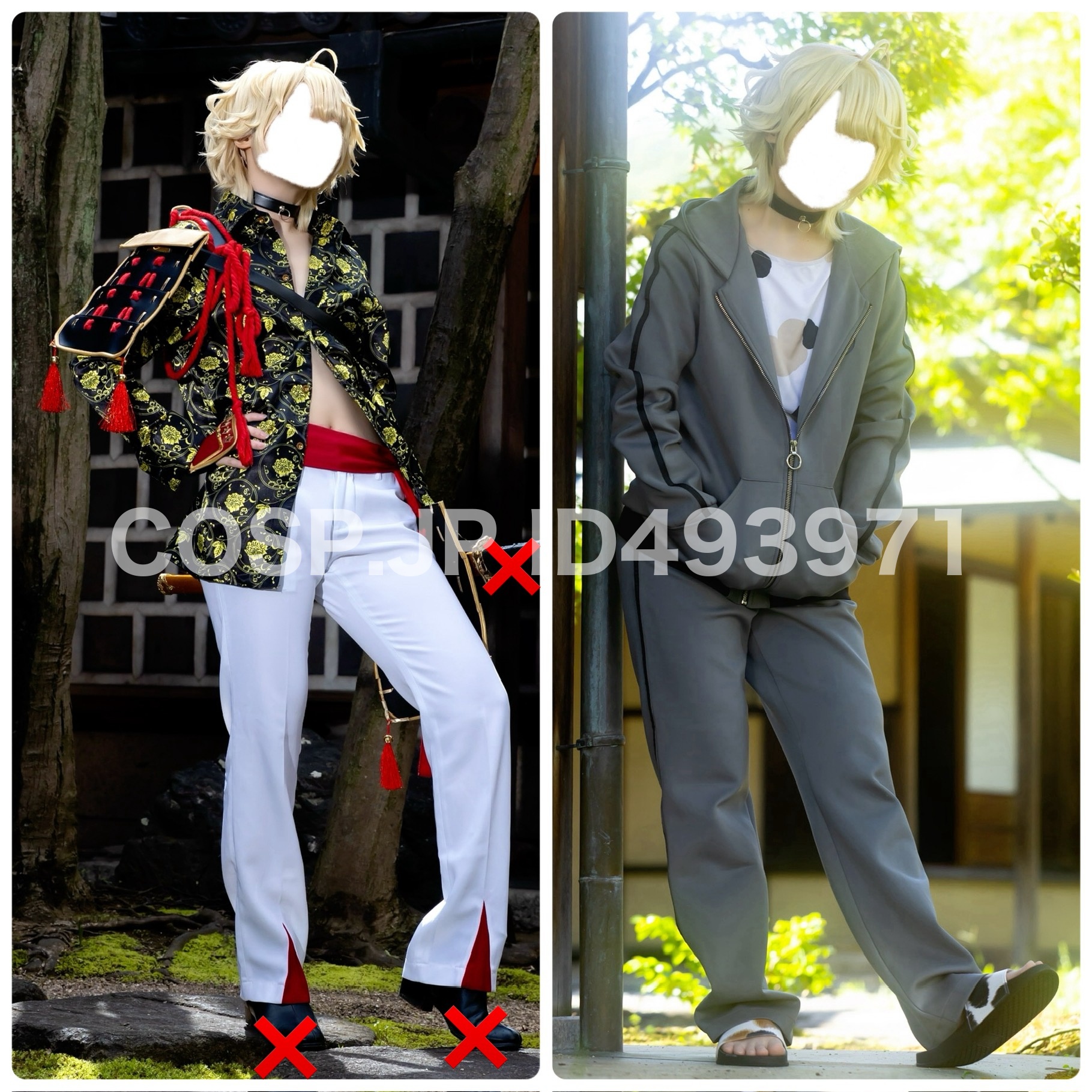 売ります】刀剣乱舞 刀ミュ 刀ステ 花丸 南泉一文字 通常 内番 衣装  