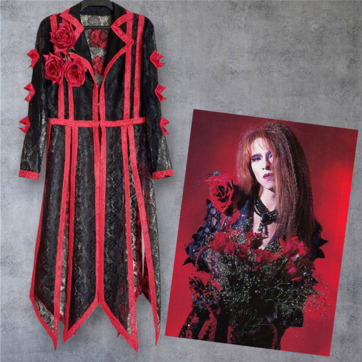 YOSHIKI/XJAPAN /赤薔薇ドレス/ ローズドレス/衣装
