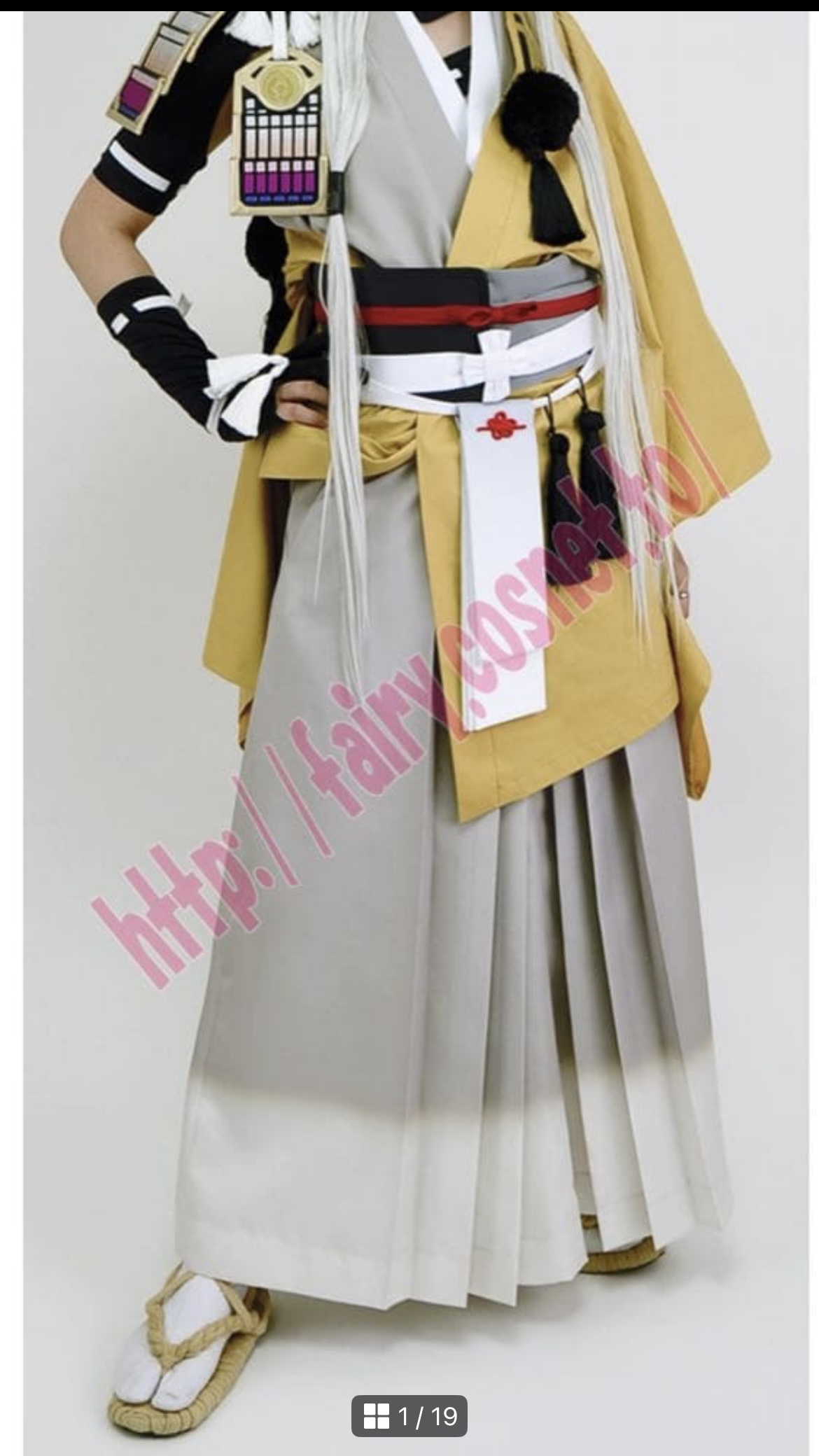 売ります】刀剣乱舞 小狐丸 戦闘服(Fairy製)の写真詳細 - コスプレ
